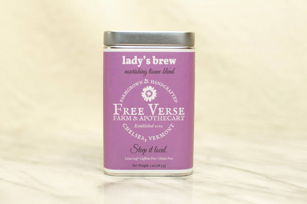 Free Verse Farm & Apothecary - Lady's Brew (Loose Leaf Herbal Tea Blend)