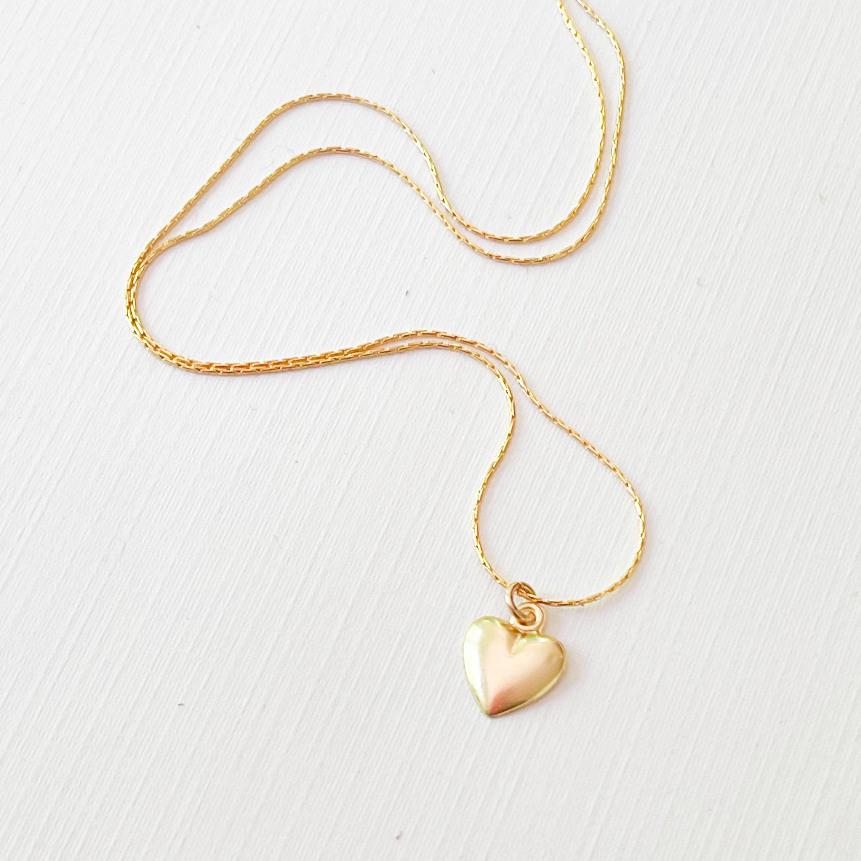 Nest Pretty Things - Gold Filled Heart Necklace