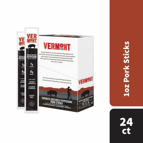 Vermont Smoke and Cure - Smoked Pork Pepperoni Sticks
