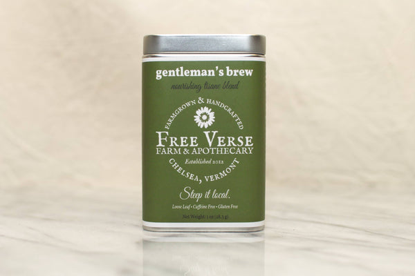 Free Verse Farm & Apothecary - Gentleman's Brew (Loose Leaf Herbal Tea Blend)
