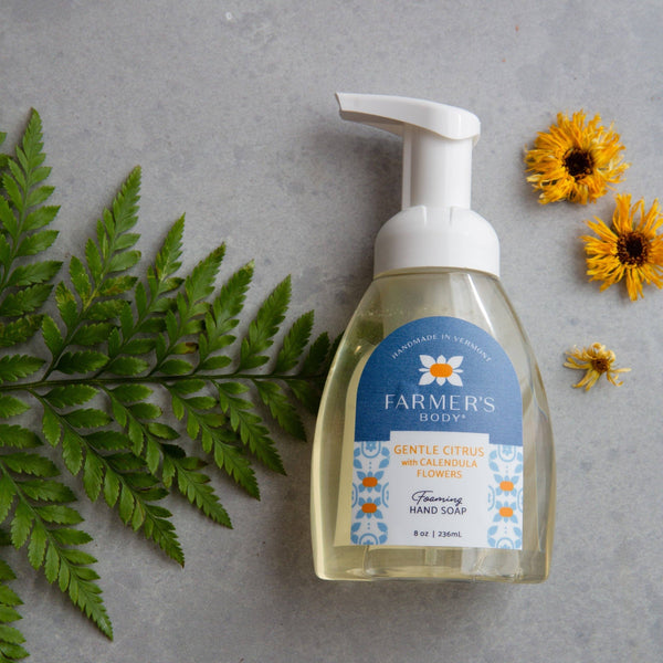 Farmer's Body - Gentle Citrus with Calendula Flowers Foaming Soap