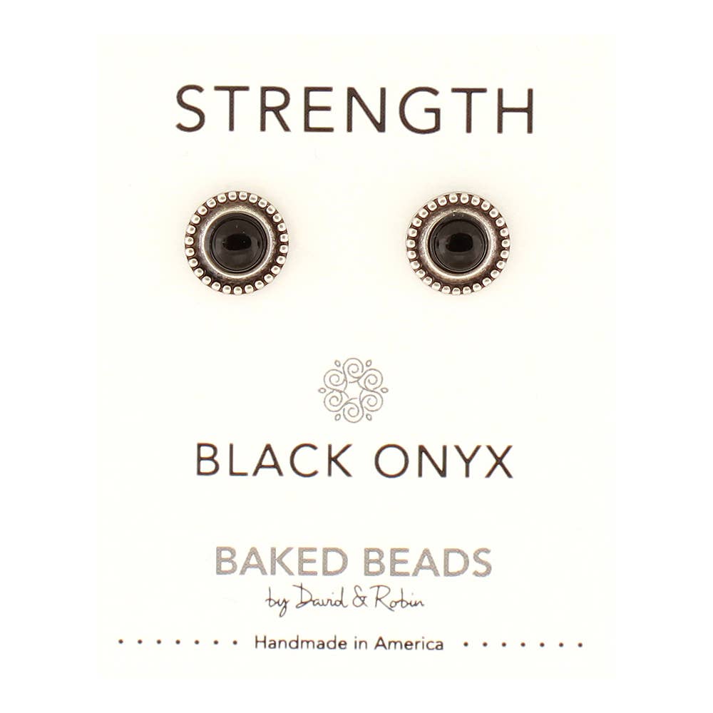 Powerstone Post - Strength/Black Onyx