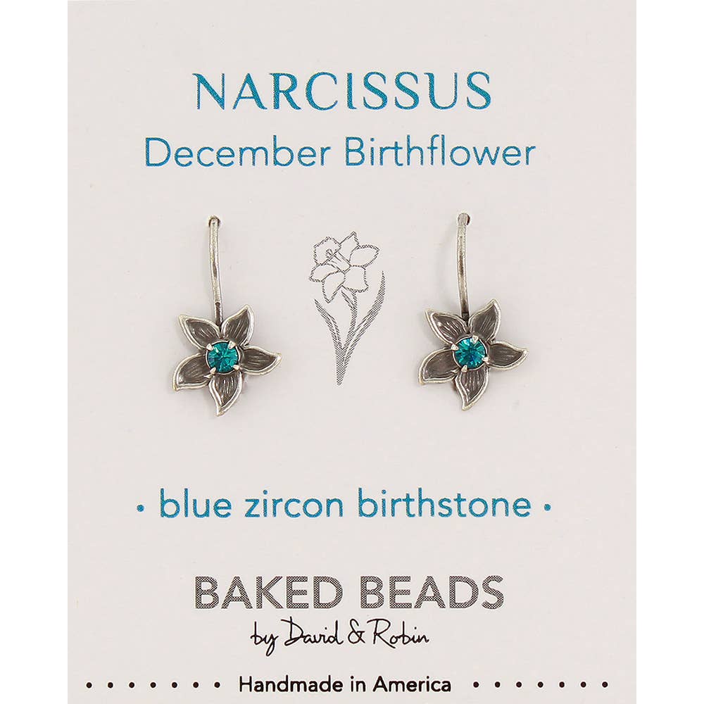 Birthflower Earring - December/Narcissus
