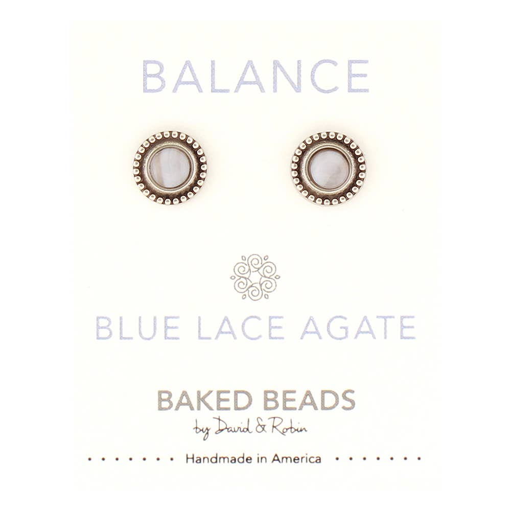 Powerstone Post - Balance/Blue Lace Agate