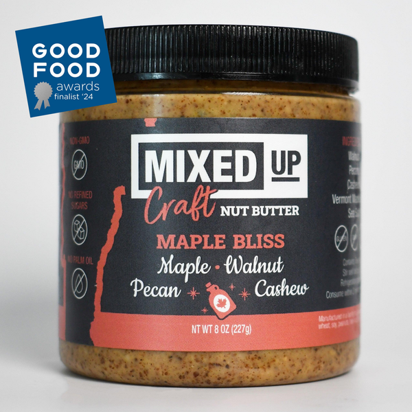 Mixed Up Foods - MAPLE BLISS - Maple Nut Butter with Cashew, Pecan & Walnut