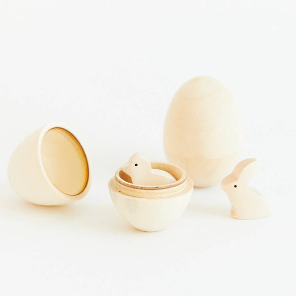 Sarah’s Silks - Wooden Eggs -ws