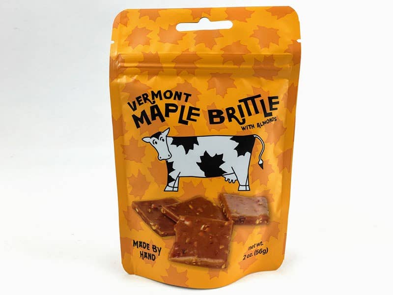 Maple Brittle With Almonds