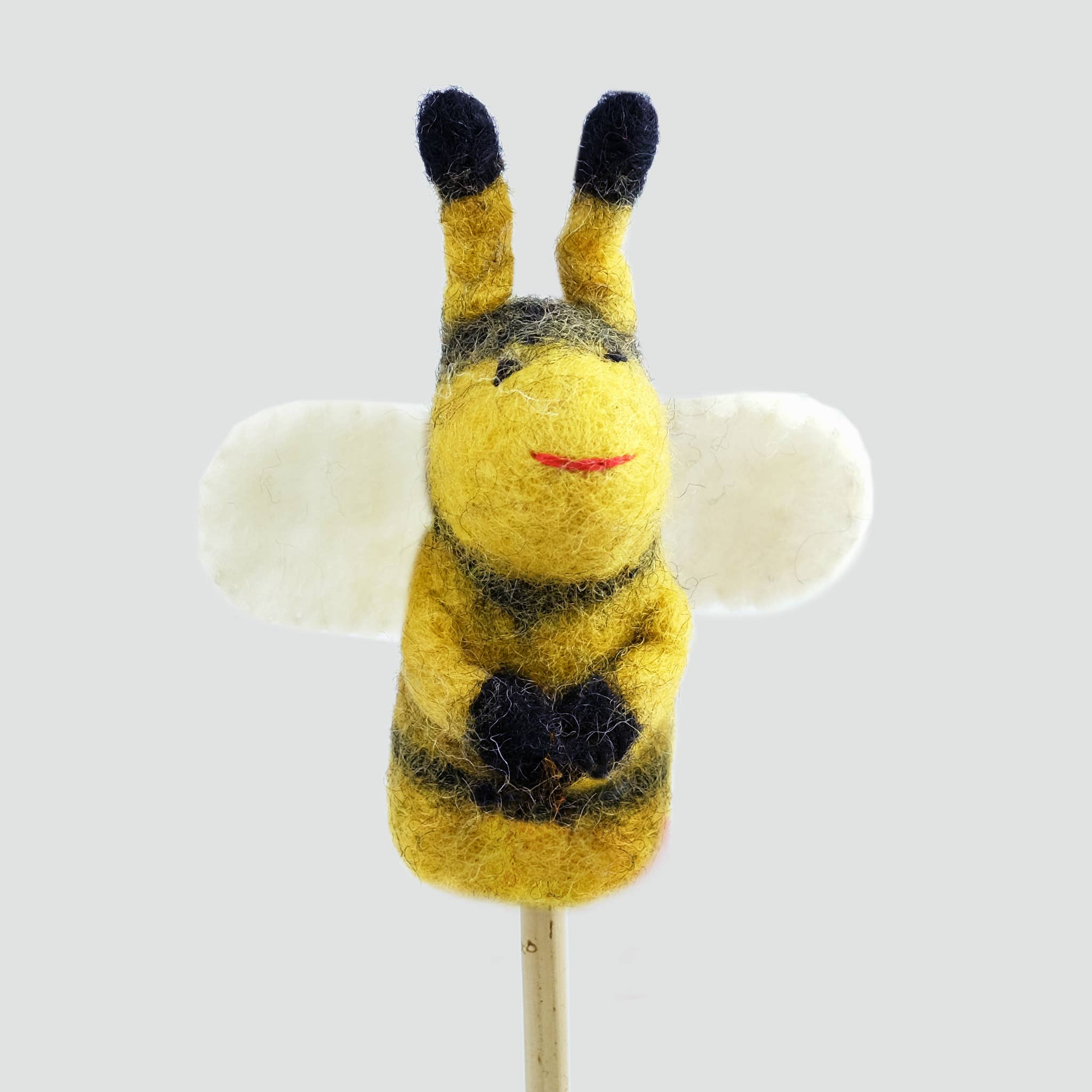The Winding Road - Felt Finger Puppets - Bee Set of 6