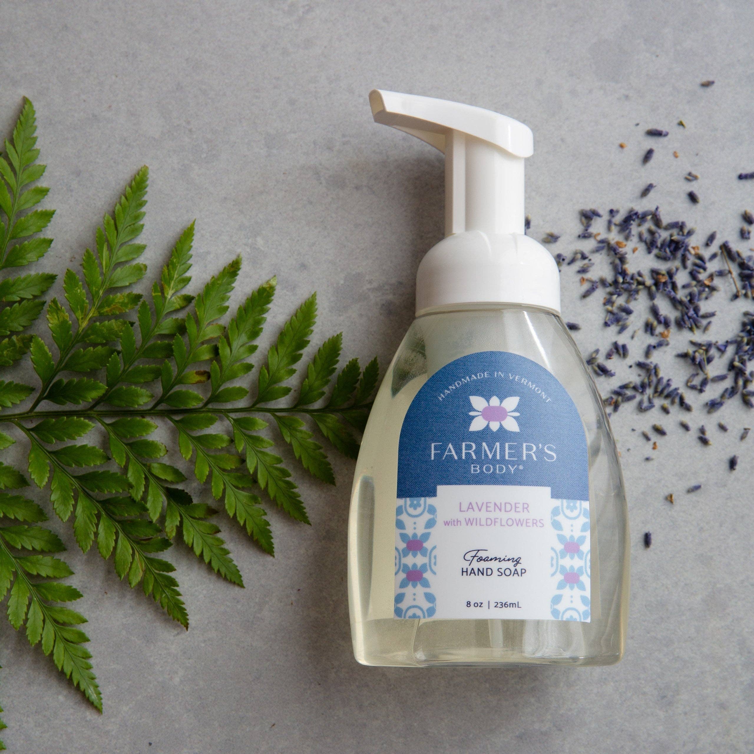Farmer's Body - Lavender with Wildflowers Foaming Soap