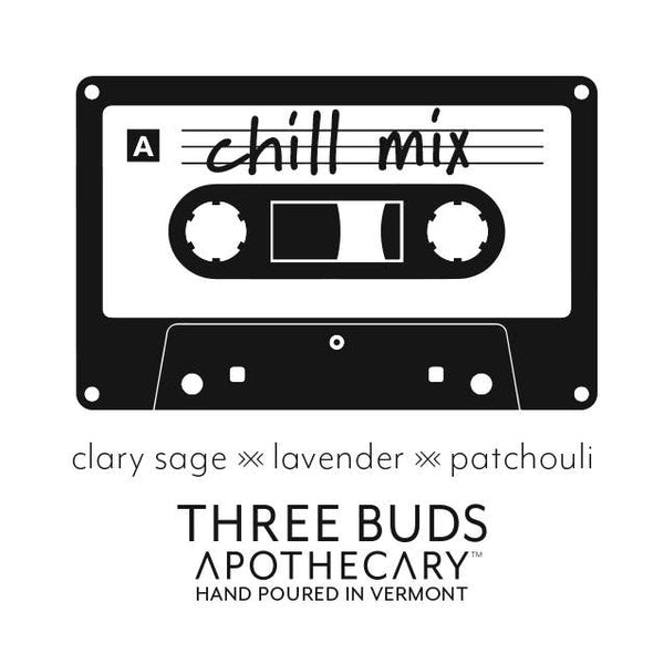 Three Buds Apothecary - Mixtape Hand Poured Soy Candle