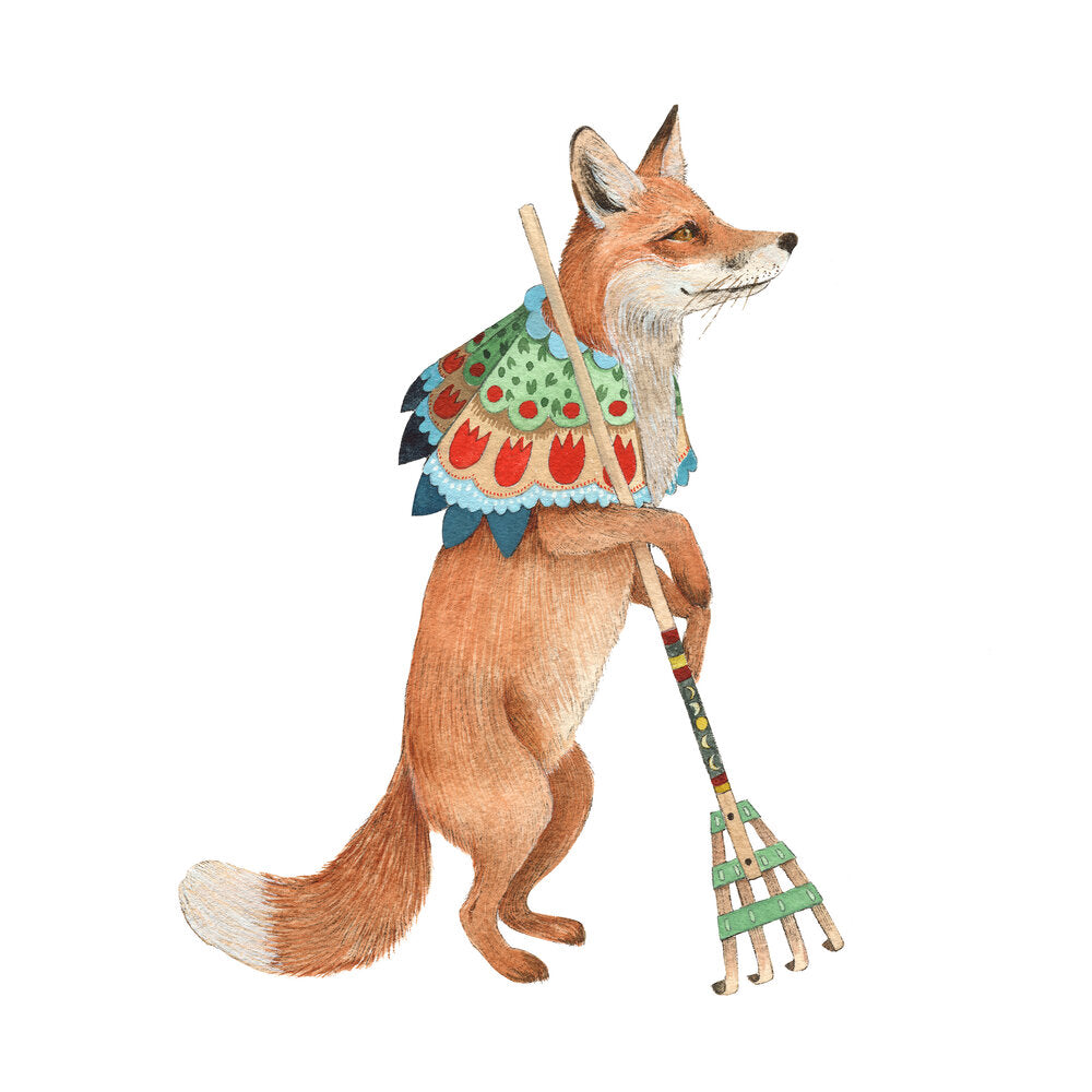 [Woodland Garden Series] Fergus the Raking Fox